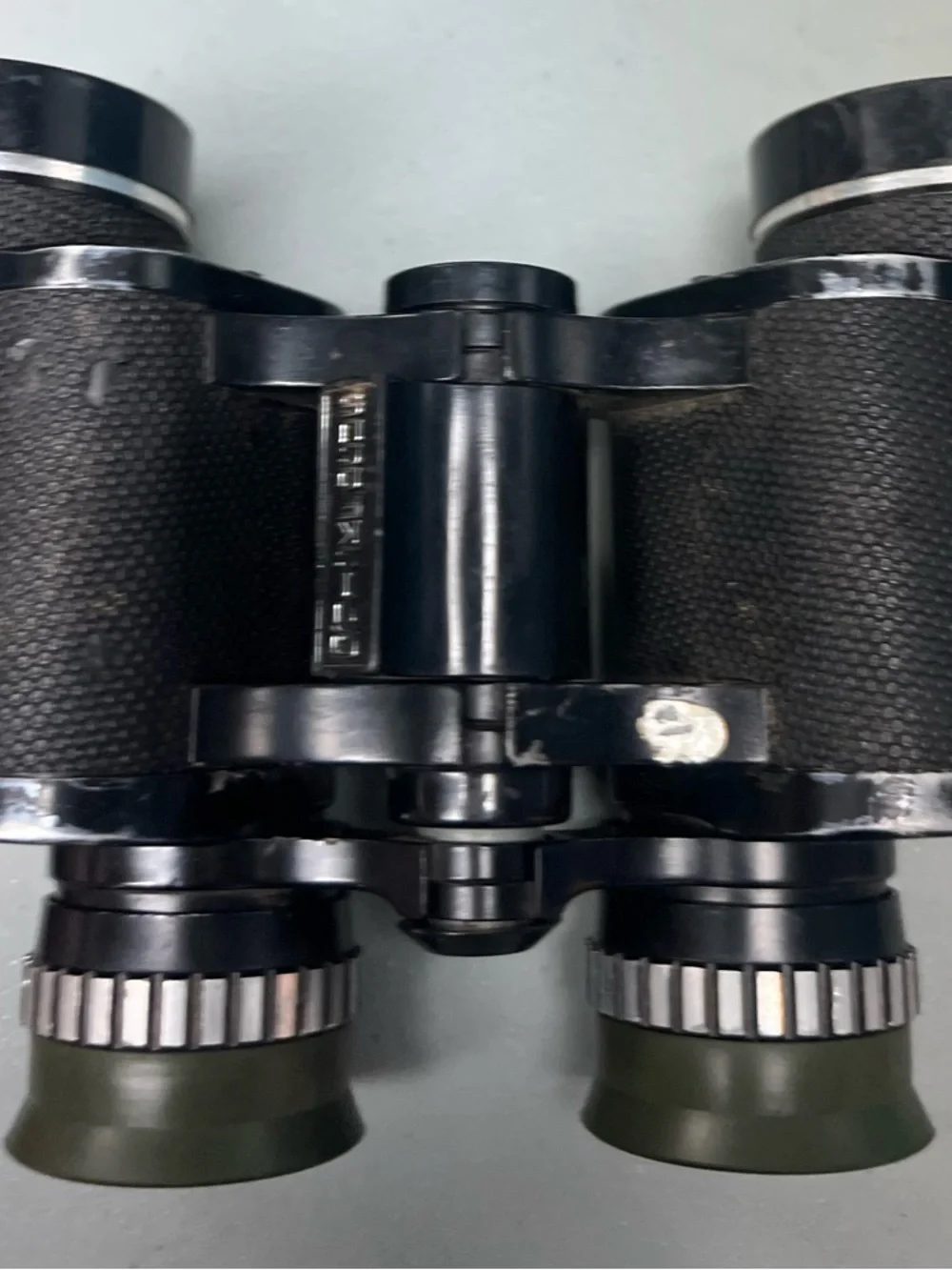 Vintage S & S Viking Green and Black Binoculars From Japan- Classic Field Optics